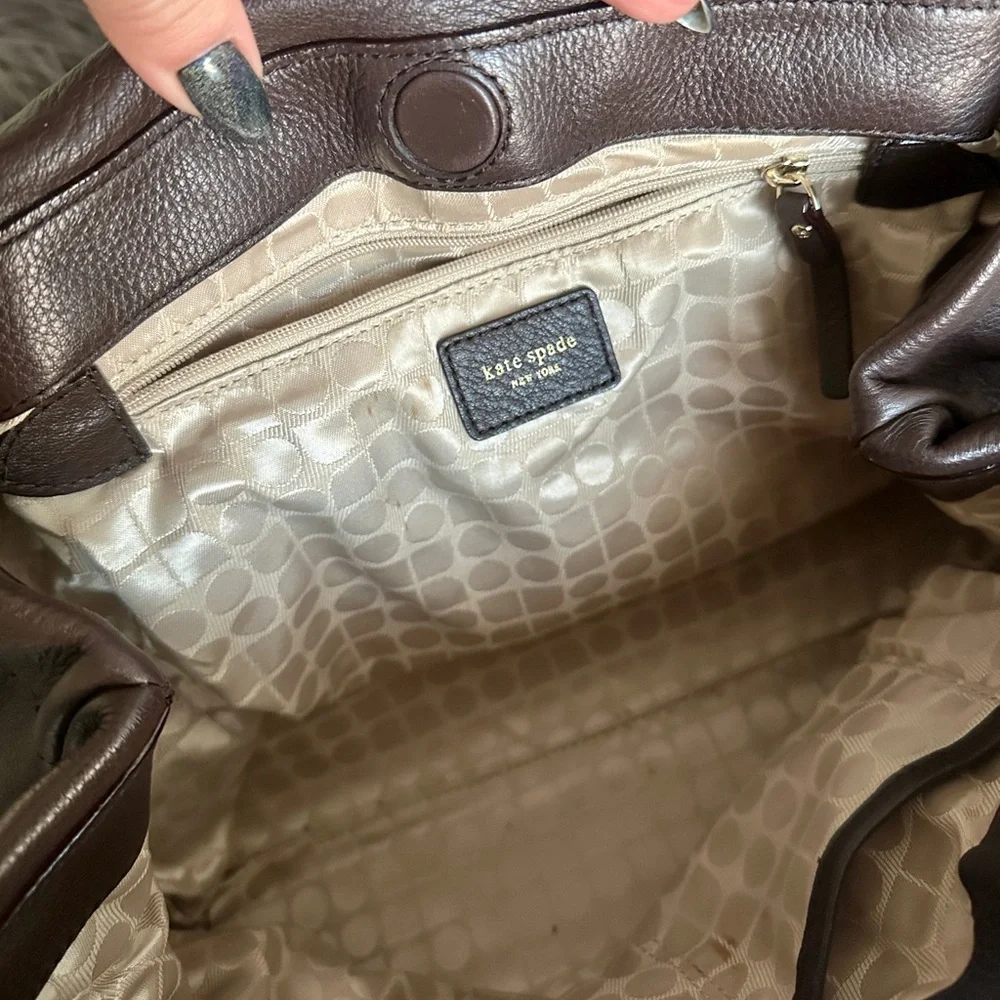 Kate Spade Brown Leather Satchel